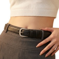 루메이크 얇은 여성 벨트 허리띠