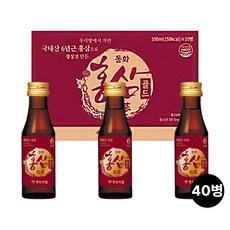 동화 동화약품 홍삼골드 100ml 40병, 40개