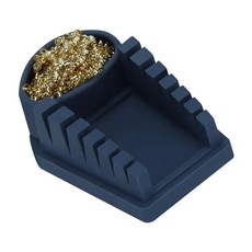 V자형 슬롯과 낮은 유지보수와 호환되는 팁 클리너가 장착된 편리한 납땜 스탠드, Blue, 1개, 3EE1601281_LGY