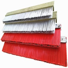 굴삭기빗자루 중장비 포크레인 청소 굴삭기 솔 브러시, 길이 1m / 나일론선 두 줄 한 줄 와이어, 1개