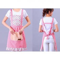 나들이패션 플로럴 홈카페 주방용 감성 앞치마