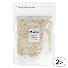 싸리재 국산 떡고믈 [ 거피 팥고물 200g ] 무설탕 국산 인절미 경단 송편고물, 2개