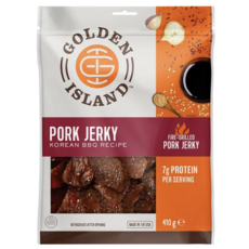 Golden Island 火烤豬肉乾 韓式烤肉風味, 410 g e, 1個