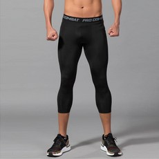 프리누아 남성 스포츠 레깅스 언더레이어 사계절 타이즈