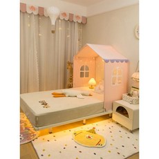 아기방침대 캐노피 키즈침대 놀이방 개방 아기방 모기장