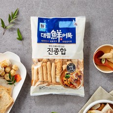 [사조대림] [대림냉장] 진종합 /냉장어묵, 1kg, 3개