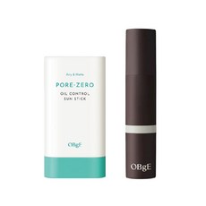 OBgE 控油清爽防曬棒與自然遮瑕粉底棒組合, 防曬棒+粉底棒(2 BEIGE 米色), 1個