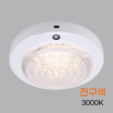 블링라이트 KDT LED 15W 현관 매입 센서등, 화이트 + 전구색, 1개