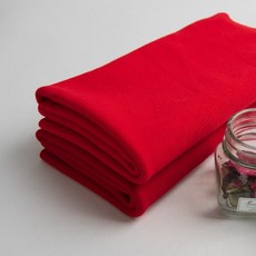 유명한원단 립시보리 원단 스판 다이마루 레드 2종 반마