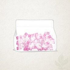 비누클레이 꼬메빔보 비누찰흙 버블솝플레이 향기 분홍 36개입