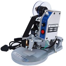 유통기한 날인기 수동 넘버링 마킹 인자 도장 날짜 스탬프 인쇄기, 업글 체인+테이프10