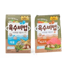 아이배냇 육수비법 쇠고기+해물, 2세트, 16g