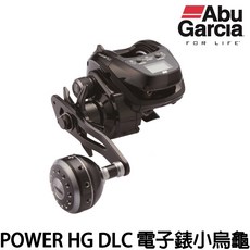 Abu Garcia POWER HG DLC DLC-L 電子表液晶顯示 小烏龜 捲線器 源豐釣具免運, 1個, 左手, 黑色