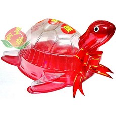 【金聖福】平安龜模具盒一組5個 壽龜盒 祝壽裝飾材料 壽桃塔 祝壽烏龜模具盒 元宵乞龜 造型烏龜 拜拜還願 組合式烏龜盒, 1個