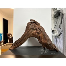魚缸造景沉木 精品紫柚木 鏤空大高拱, 1個