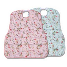 환자용턱받이/환자용에이프런/환자용앞치마/환자식사/식사용앞치마/식사용에이프런/식사턱받이, 1개, 민트