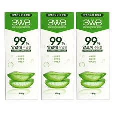 알로에베라 수딩젤 150ml 3개 수분공급 진정 미백효과, 150g