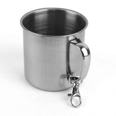 등산머그컵 고급물컵 감성캠핑용품 스텐컵, 기본, 1개