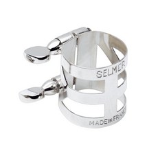 SELMER 法國 TS 保護蓋組 - 次中音薩克斯風金屬吹嘴專用, 1個, 鍍銀保護蓋