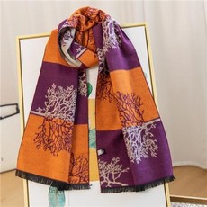 【送媽媽的禮物】中老年圍巾女冬季媽媽款女士圍巾保暖老年人生日禮物仿羊毛禮盒裝