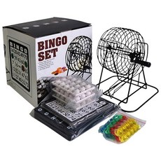 BINGO賓果搖球抽獎機 75球, 黑色, 1個