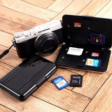 SD카드 케이스 메모리카드 보관함 수납 알루미늄 51991EA, 단일제품