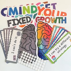 促銷 幼兒園國小成長心態勵誌英語海報兒童敎室布置墻貼環創早敎海報 番茄書屋, 海報