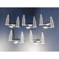 브라인쉬림프 튜브 용기100개(1.5ml 마이크로튜브 캡슐 브라인슈림프 열대어먹이냉동보관), 1.5ml