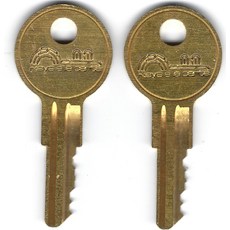 KEYSALACARTE 코드 115E로 교체용 키 컷 HON 사무실 가구 잠금장치와 호환 파일 캐비닛 책상 서랍 보관 장치를 위한 내구성이 뛰어난 Y11 빈칸 미리 잘라내어, 130E