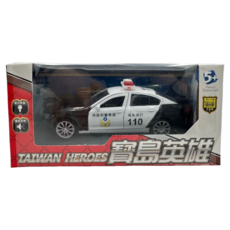 寶島英雄 聲光迴力車, 市政府警察局(卡裝/盒裝隨機), 1個