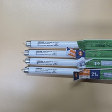 오스람 T5 형광등 900mm HE 21W 840 SL, 주백색, 4개