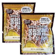 바다원 롤링롤링 오징어, 2개, 150g