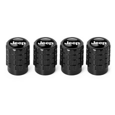 자동차 휠 밸브 에어 코어 캡 타이어 배지 랭글러 레니게이드 컴패스 글래디에이터, 2. Black, 1개
