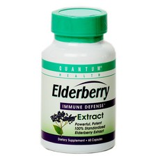 Quantum HEALTH 接骨木提取物膠囊, 1個, 60 件