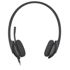 로지텍 USB 헤드셋, H340, 혼합 색상