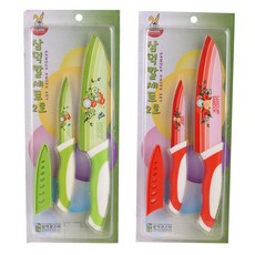 디디샵 칼라 식도 과도 세트 2호 삼덕 (색상랜덤)stu4+5aDL