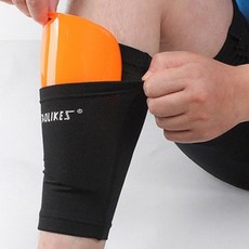 ADLIKES 풋볼 레그가드 플레이트 스타킹 (SIN_HOLDER), SIN_HOLDER_블랙