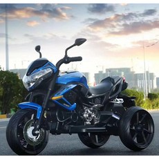 【阿LIN】800266 HT-9888 三輪摩托車 童車 電動機車 大黃蜂機車 歐兜嘜 輔助輪 音樂 早教, 藍色, 1個