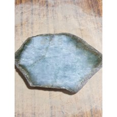 七彩翡翠 半賭石 平切料 改口料 莫灣基場口 425克, 1個