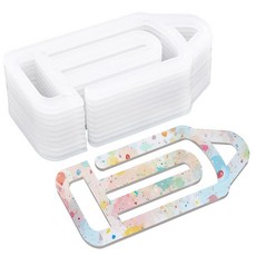 Framendino 20팩 승화 빈 아크릴 보온 점보 종이 클립 사무용품 연필 모양, Framendino, 20팩 승화 빈 아크릴 보온 점보