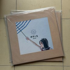 徐佳瑩 理想人生 臺版 橙膠 黑膠LP 限量編號, 如圖, 詳見包裝