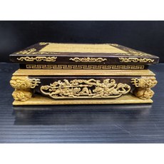 純手工黑檀入檜木座雕塑底座 多尺寸可選（1尺3、1尺、8寸8、7寸6以內）
