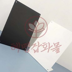 보드판 A4 사이즈 L타입 자석부착가능 일정보드판 스탠딩 안내판 이동식 자석형, 흰색