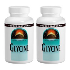 SOURCE NATURALS 甘胺酸補充膠囊, 100顆, 2罐