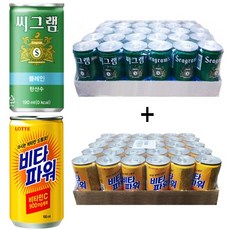 씨그램 190ml(30캔) + 비타파워 180ml(30캔), 60캔, 190ml