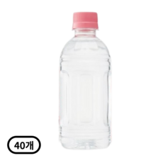 링티 제로 복숭아맛 무라벨, 340ml, 40개