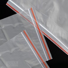 투명 지퍼백 200매(12x18cm) 지퍼비닐 투명파우치 지퍼백종류 여행용지퍼백