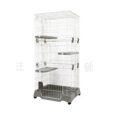 MARUKAN 貓的朋友部屋 三層貓籠 CT-325, 1個