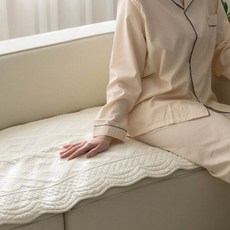 [한일카페트] 노마드 순면 워싱 쇼파패드 2인용 65x120