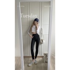 宣儀-顯瘦神器！高彈力顯瘦鯊魚褲 L碼-視覺顯瘦10公斤